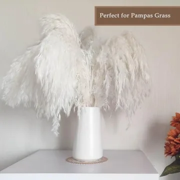 Bright White Ceramic Vase - Elegant 6" Decor Piece