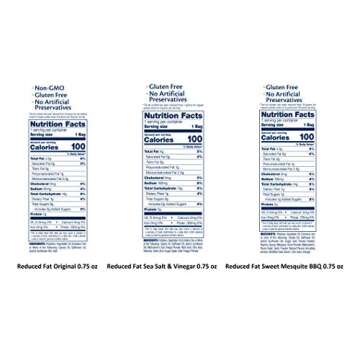 Cape Cod Potato Chips, Reduced Fat Kettle Cooked, Seaside Sampler (24 Count) Variety Pack