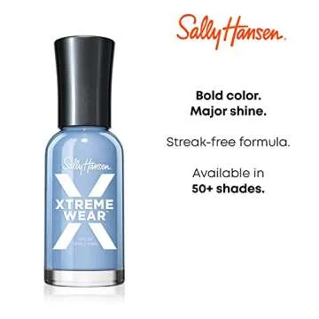 Sally Hansen Xtreme Wear®, Tickled Pink, Long Lasting, Chip Resistant, Shiny Finish, Pink Nail Polish