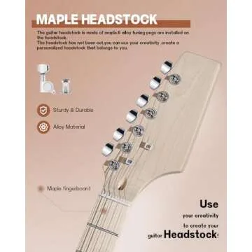 Leo Jaymz DIY TL Style Electric Guitar Kit - Mahogany Body