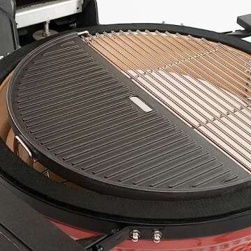 Kamado Joe Reversible Cast Iron Griddle for Big Joe Grill