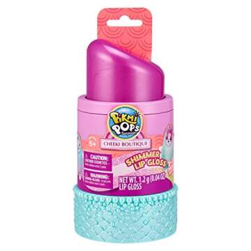 Pikmi Pops Cheeki Boutique Surprise Pack - Fun & Collectible Plush Toy with Lip Gloss