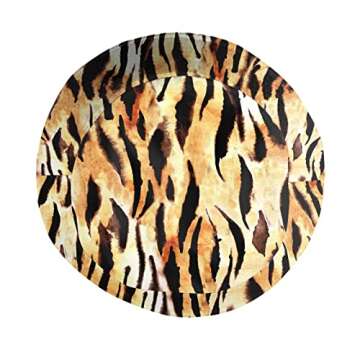 Tiger Print Animal Skin Abstract Bucket Hat Sun Beach Packable Fisherman Cap for Women Men Summer Outdoor Hiking