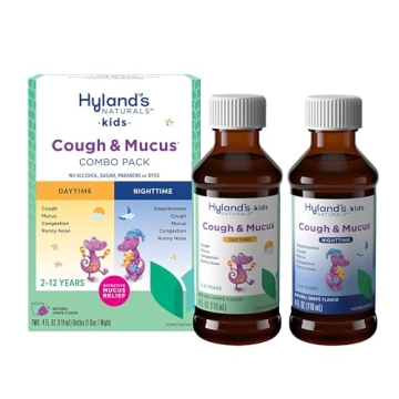 Hyland's Kids Cough Syrup & Mucus Relief for Ages 2-12