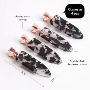 Kitsch Creaseless Hair Pins No Bend No Crease 4pc Set