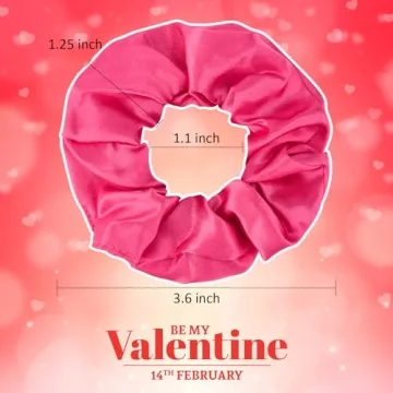 Satin Scrunchies Set of 12 - Vibrant Hair Accessories for All
