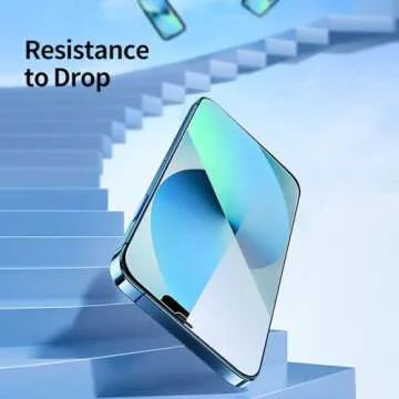 NEW'C 3 Pack Designed for iPhone 13 Mini (5.4") Screen Protector Tempered Glass, Case Friendly Anti Scratch Bubble Free Ultra Resistant