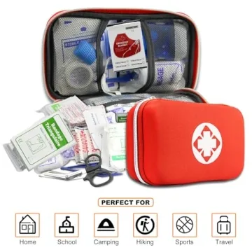 276Pcs Emergency First Aid Kit for Home and Outdoors