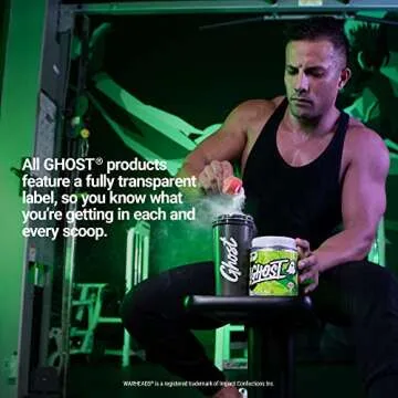 GHOST Legend All Out Pre-Workout Powder - Energy Boost