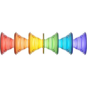 PopSockets Fidget Train with Expanding PopSockets , Premium Fidget Toy, ASMR, Toys for Adults and Kids