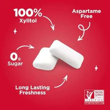 PUR Gum Cinnamon | Sugar Free & Aspartame Free Chewing Gum