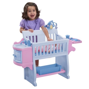 American Plastic Toys My Very Own Nursery Doll Playset – Nurturing Fun for Toddlers