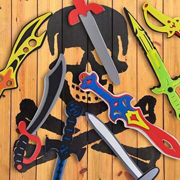 Foam Toy Swords for Kids – 8 Fun Designs for Play