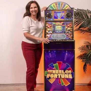 Arcade1Up Wheel of Fortune Casinocade Deluxe Arcade Game 5 Ft Tall Stand Up Cabinet