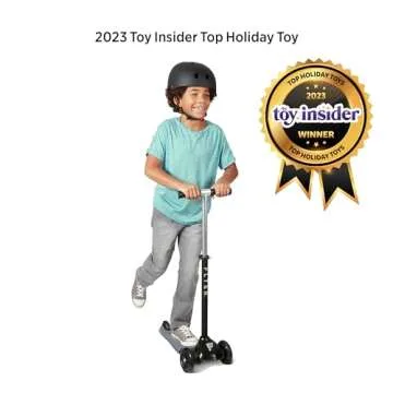 Flyer Glider Pro, Radio Flyer Lean to Steer Kids Scooter, for Kids Ages 5+ Years