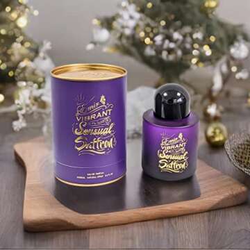 Paris Corner VIBRANT SENSUAL SAFFRON EMIR 3.4 Fl Oz Fragrance for Men Perfumes