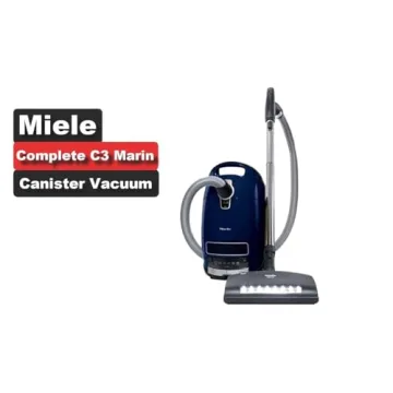 Miele Complete C3 Marin Canister HEPA Canister Vacuum Cleaner with SEB236 Powerhead Bundle - Includes Performance Pack 16 Type GN AirClean Genuine FilterBags + Genuine AH50 HEPA Filter