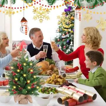 Shearly Mini Christmas Tree - 20 inch Tabletop Delight