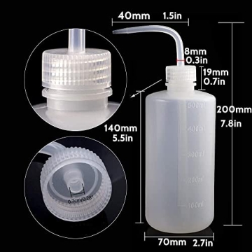 UPTATSUPPLY 3 PCS Tattoo Squeeze Wash Bottles
