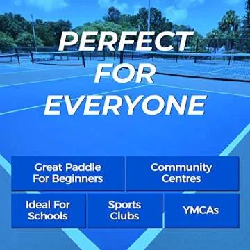 BISONCAN Pickleball Paddle Set for Family Fun and Exercise