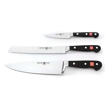 Wusthof CLASSIC 3-Piece Starter Set - Precision and Quality Knives