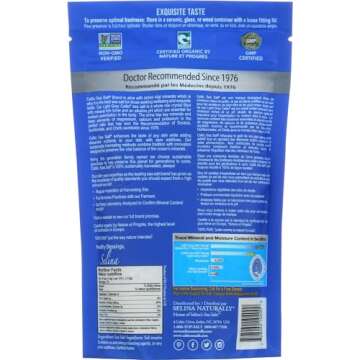 Celtic Sea Salt, Light Grey Pouch, 8 oz