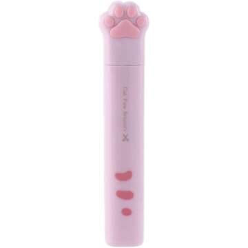 Kawaii Cat Paw Mini Portable Cute Stationery Scissors, Stainless Steel Multifunctional Folding Art S...