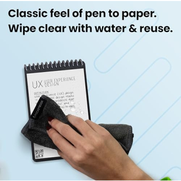 Rocketbook Smart Reusable Notebook Eco-Friendly Cloud Mini