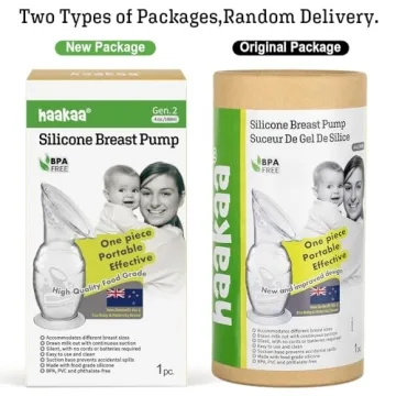 Haakaa Manual Breast Pump with Suction Base for Moms