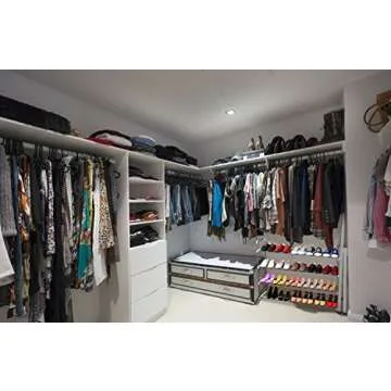 Stylish 4-Tier Shoe Organizer for Easy Shoe Storage