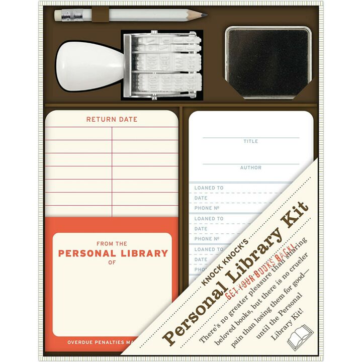 Knock Knock Library Kit - Perfect for Book Lovers