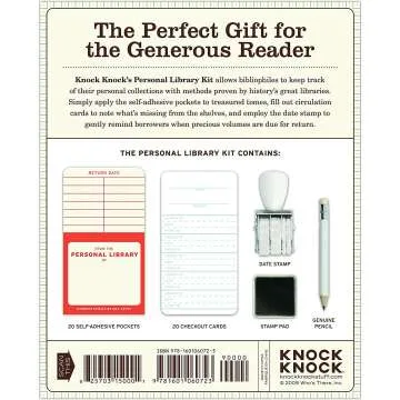 Knock Knock Library Kit - Perfect for Book Lovers