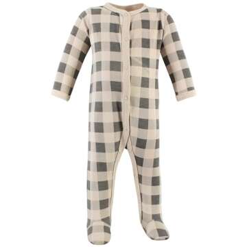 Hudson Baby Cotton Sleep and Play Set for Infants