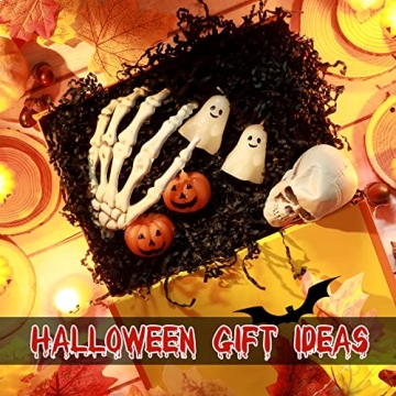 Charming 12 Pcs Halloween Ghost Pumpkin Candle Set