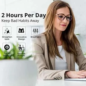 Adjustable Posture Corrector for Back Pain Relief