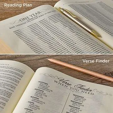 KJV Holy Bible, Note-taking Bible, Faux Leather Hardcover - King James Version, Purple Floral Printed (KJV Note-taking Editions)