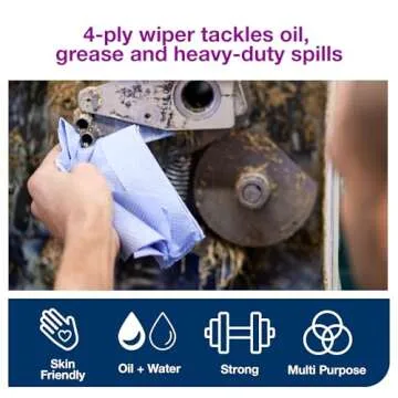 Tork Industrial Paper Wiper Blue in Handy Dispensing Box