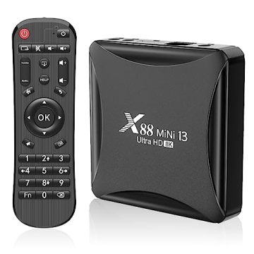 Smart Android 13 TV Box with 4GB RAM 32GB ROM Streaming