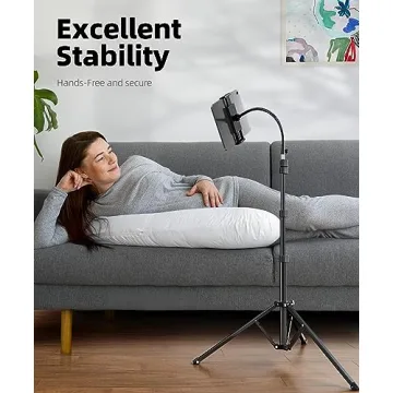 Weilisi Adjustable Heavy Duty Tablet Tripod Stand 82”