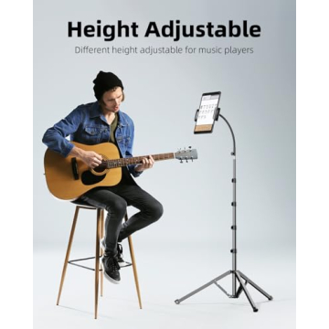 Weilisi Adjustable Heavy Duty Tablet Tripod Stand 82”