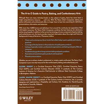 The Pastry Chef's Companion: A Comprehensive Resource Guide for the Baking and Pastry Professional