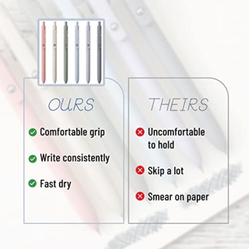 Stylish Mr. Pen Retractable Gel Pens - Perfect for Journaling