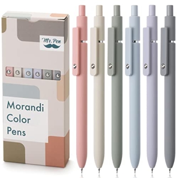 Stylish Mr. Pen Retractable Gel Pens - Perfect for Journaling