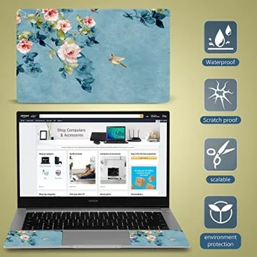 icolor Laptop Skin Decal for 12 to 15.6 Inch Laptops