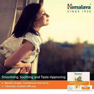 Himalaya Koflet Lozenges for Natural Cough Relief and Comfort