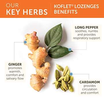 Himalaya Koflet Lozenges for Natural Cough Relief and Comfort