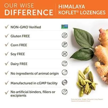 Himalaya Koflet Lozenges for Natural Cough Relief and Comfort