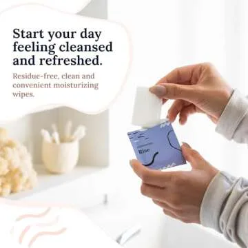 CorneaCare Rise: Eyelid Wipes | Eye Wipes for Dry Eyes | Eyelid Wipes with Tea Tree Oil & Hyaluronic Acid | Travel Ready | 30 Count | FSA & HSA Eligible