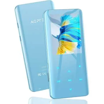Bluetooth MP3 Player with FM Radio, 32GB Storage