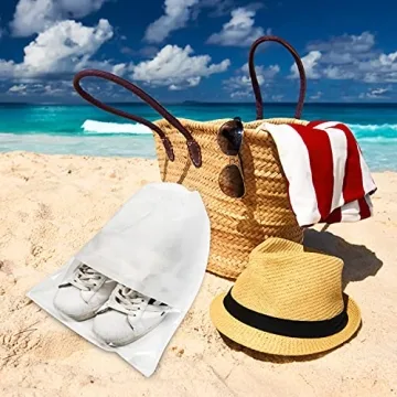 8PCS Travel Shoe Bags with Rope - Stylish Organizer for All Shoes